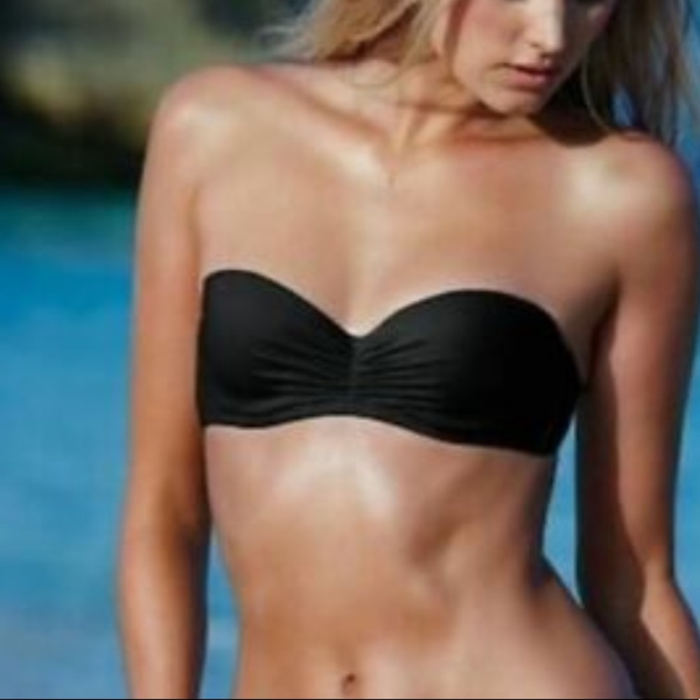 VS Black Flirt Bandeau Bikini Top